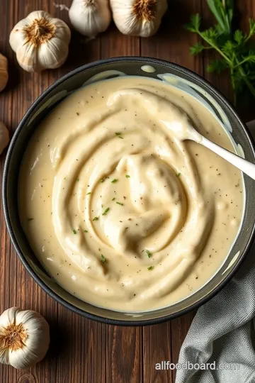 Quick Kitchen Sauce: Creamy Garlic Sauce steps