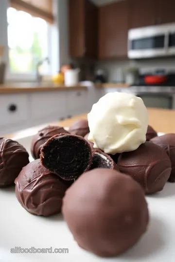 Vegan Oreo Truffles steps