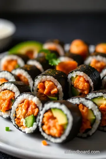 Fiesta Sushi Roll: A Mexican Twist on the Classic Sushi! presentation