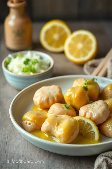 Flavorful Lemon Garlic Chicken Bites ingredients