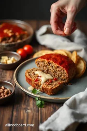 Flavorful Taco Meatloaf Delight presentation