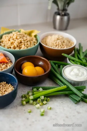 Canned Salmon Quinoa Cakes ingredients