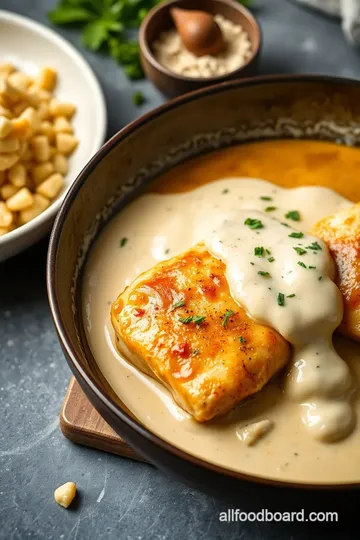 Sautéed Garlic Butter Chicken with Creamy Sauce steps