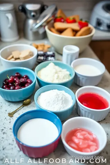 Cherry-Flavored Hardening Cookie Glaze ingredients