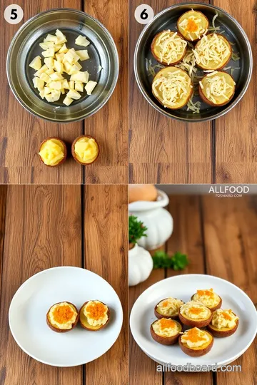 Golden Parmesan Potato Rounds Delight steps