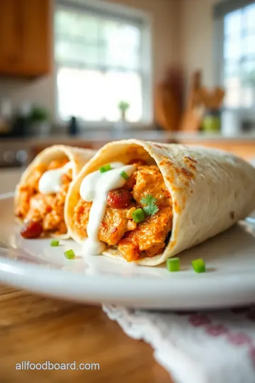 Chipotle Ranch Grilled Chicken Burrito steps