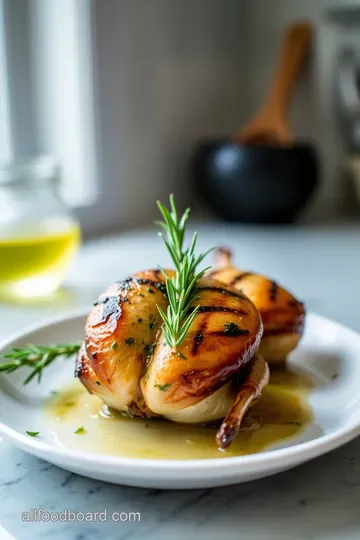 Grilled Quail with Herb Marinade steps