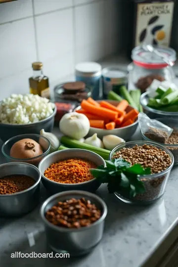 Hearty Lentil Soup: A Comforting Bowl of Nourishment ingredients