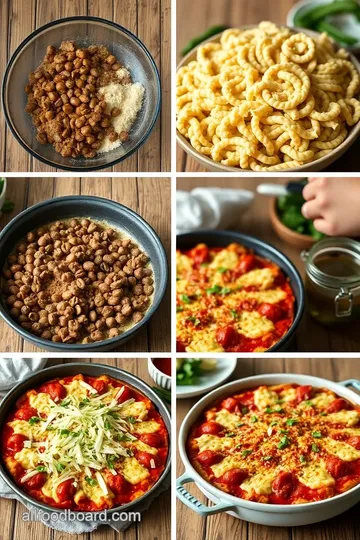 Hearty Meat Lovers Pizza Casserole steps