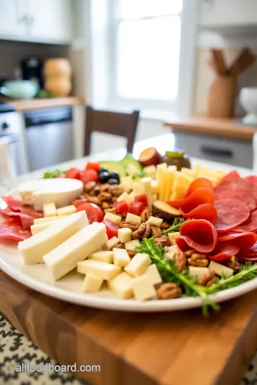 Holiday food gift with serving board: 5 Easy and Delicious Charcuterie Ideas! steps