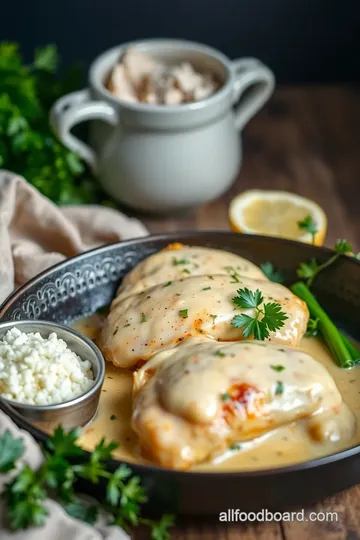 Indulgent Creamy Garlic Chicken Delight ingredients