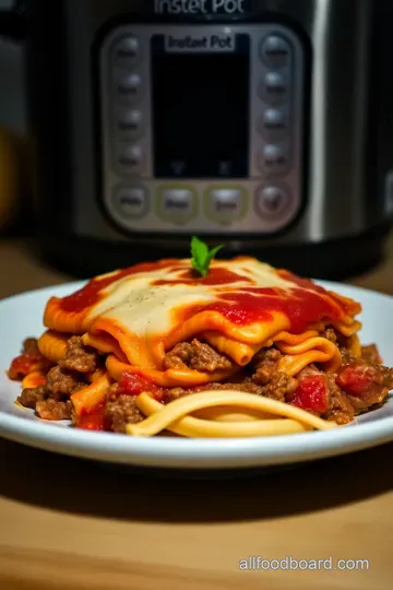 Instant Pot Lasagna: Comfort in a Bowled Cup presentation