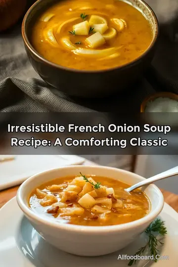 Irresistible French Onion Soup Recipe: A Comforting Classic
