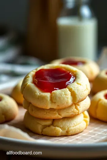 Jubilant Jam Butter Cookies presentation