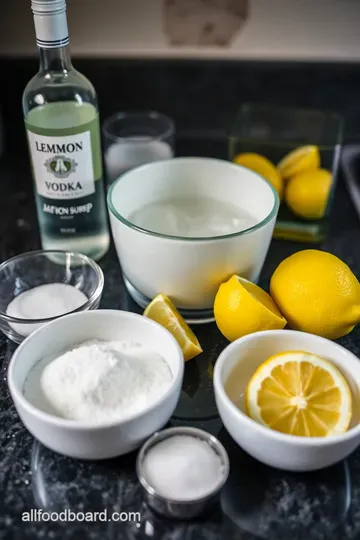 Lemon Drop Shot: A Zesty Delight in a Glass ingredients