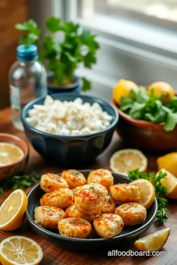 Lemon Garlic Chicken Bites ingredients