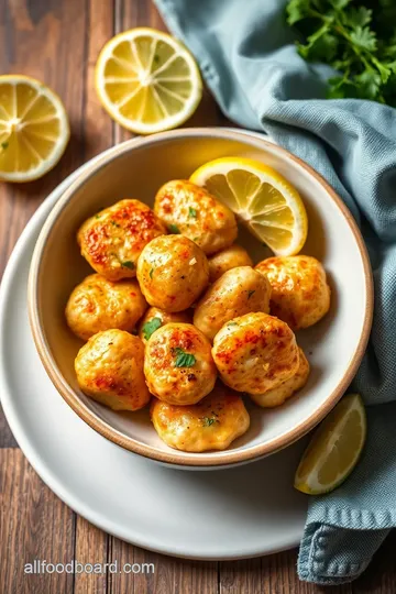 Lemon Garlic Chicken Bites steps