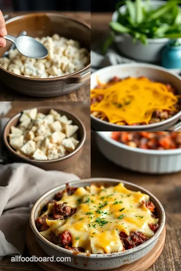 Loaded Potato Meatloaf Casserole steps