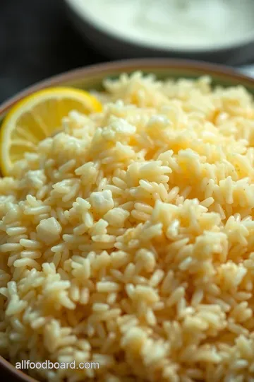 Lush and Creamy Sour Cream Rice: A Comforting Side Dish presentation