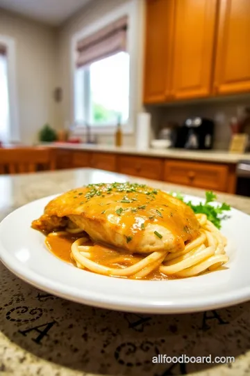 Maggiano s Chicken Marsala steps