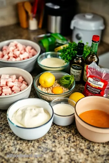 Mid-Atlantic Crab Cakes ingredients