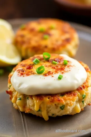 Mid-Atlantic Crab Cakes presentation