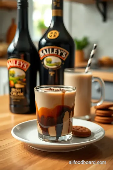 Baileys Irish Cream Chocolate Wafer Drink steps