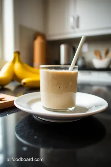 Nutty Banana Boost: Peanut Butter Banana Protein Shake steps