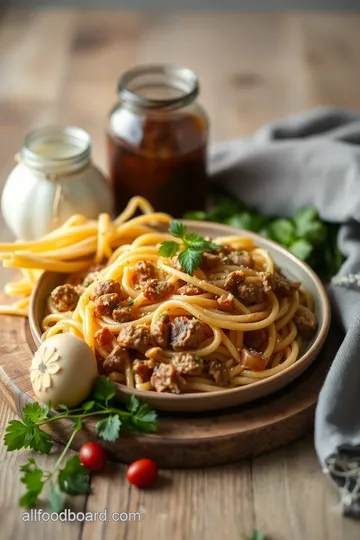 Cheesy Philly Cheesesteak Pasta ingredients