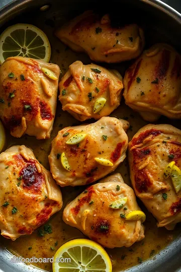 One-Pan Lemon Garlic Chicken with Roasted Vegetables presentation