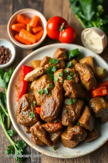 Stir-Fried Pepper Steak with Veggies Quick ingredients