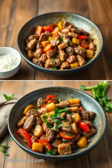 Stir-Fried Pepper Steak with Veggies Quick steps