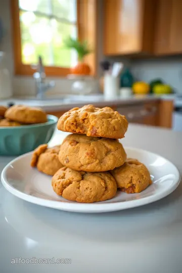 Pumpkin Cake Batter Cookies steps