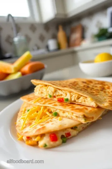 Cheesy Chicken Quesadillas steps