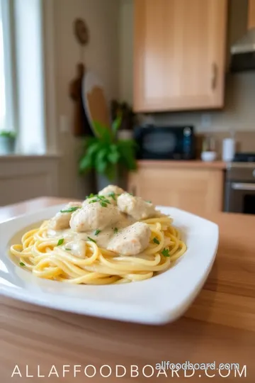 Garlic Parmesan Chicken Pasta steps