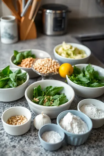 Pesto Langostino Zucchini Noodles ingredients