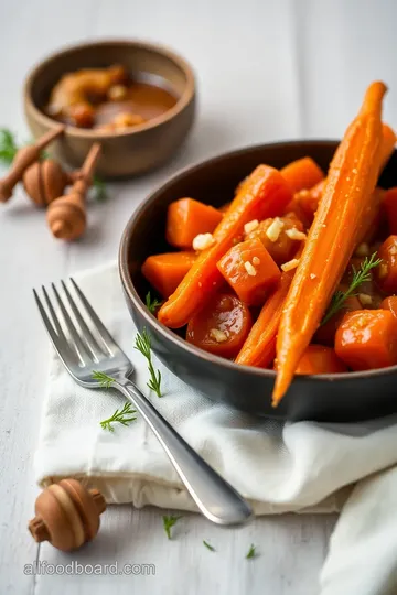 Candied Carrots presentation