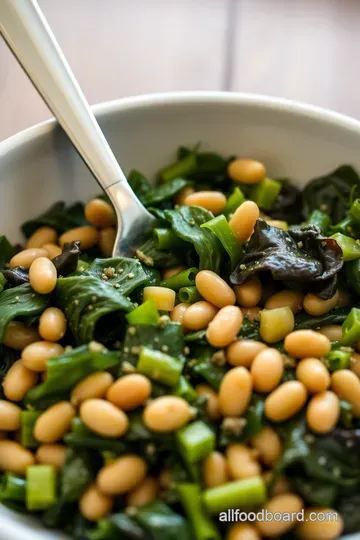 Sautéed Escarole with Beans: A Comforting Italian-Inspired Dish presentation