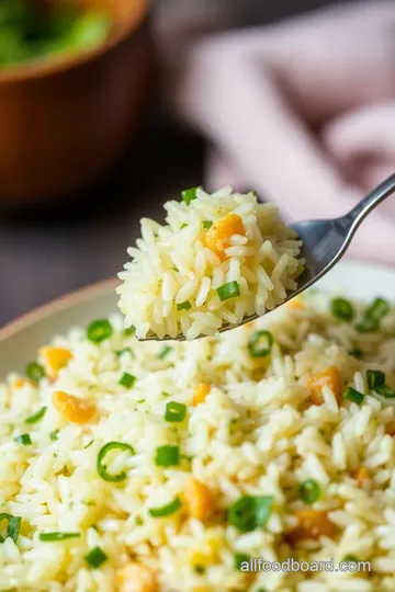 Savory Mahatma Rice Pilaf with Fresh Herbs and Lemon presentation