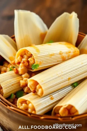 Savory Mexican Tamales Steamed to Perfection presentation