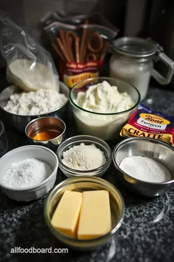 Savory Pretzel Pie: A Deliciously Cheesy Twist ingredients