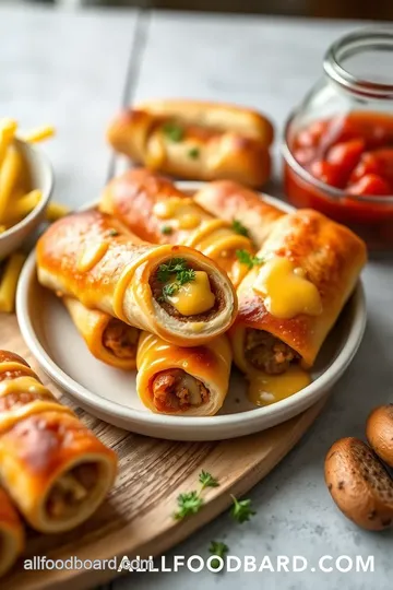 Savory Sausage Egg & Cheese Roll-Ups presentation