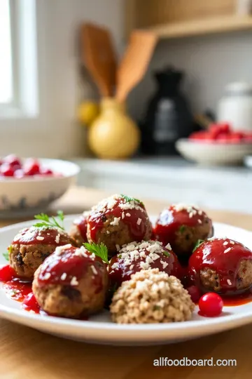 Savory-Sweet Cranberry Sauce Meatballs steps