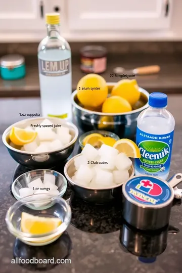 Lemon San Diego Cocktail ingredients