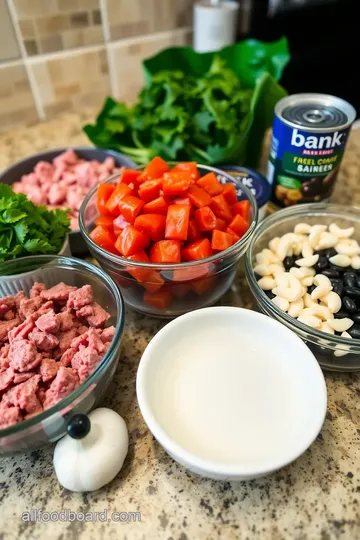 Crockpot Cowboy Soup ingredients