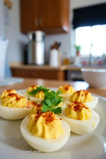Smoked Deviled Eggs with a Hint of Paprika steps