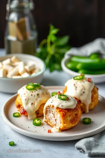 Smoky Jalapeño Popper Chicken Bombs steps