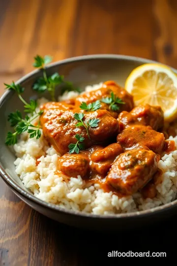 Smothered Chicken and Rice Delight ingredients