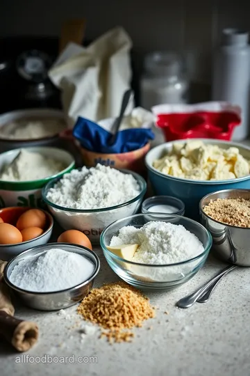 Soft Snickerdoodle Cookie Bars ingredients