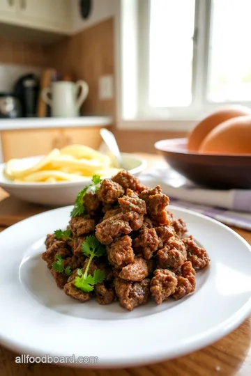 Spiced Rachel Lamb Brown with Herbed Yogurt Sauce steps